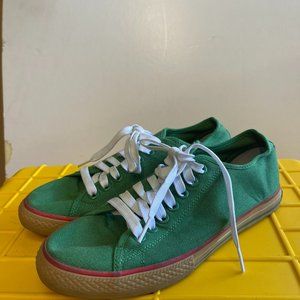 The Hundreds Sneakers Green Unisex Skater Shoes 7 Mens